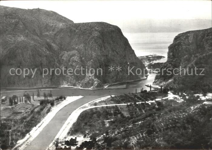 Omis Fliegeraufnahme