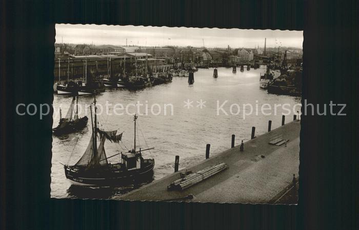 Cuxhaven Nordseebad Fischereihafen