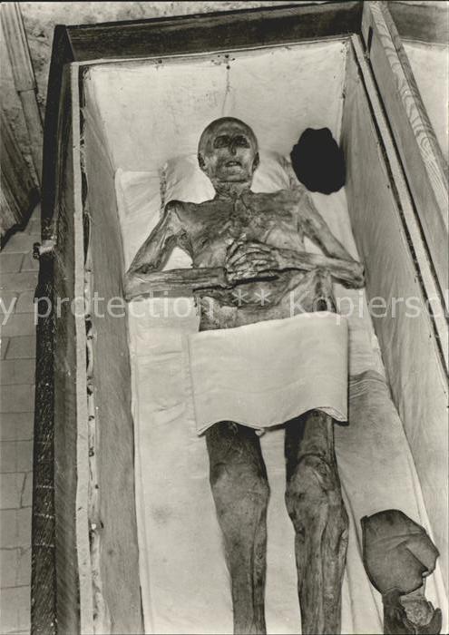 Kampehl nicht verwester Leichnam des Ritters von Kahlbutz