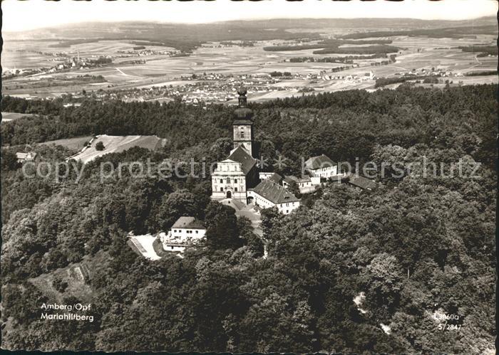 Amberg Oberpfalz Mariahilfberg Fliegeraufnahme