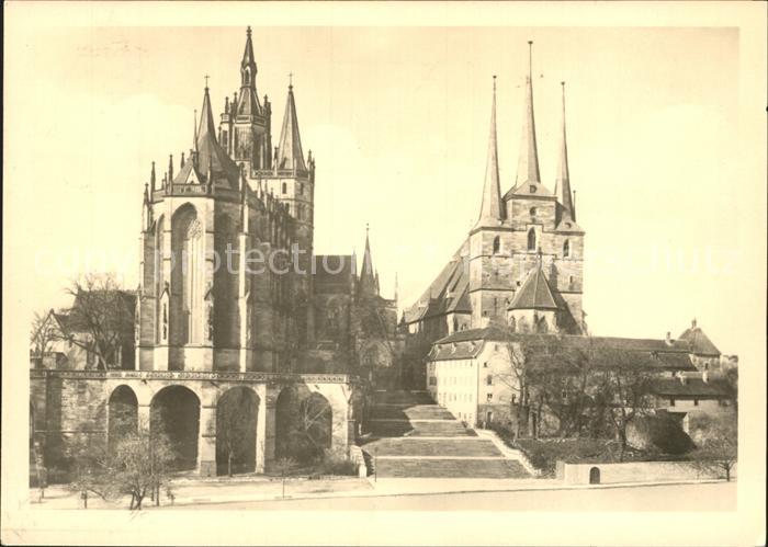 ERFURT CITY Dom und Severinkirche