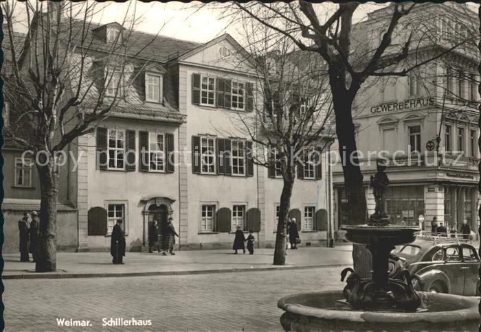 Weimar Thueringen Schillerhaus