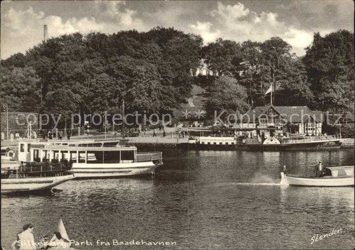 Silkeborg Arhus Partie fra Baadehavnen