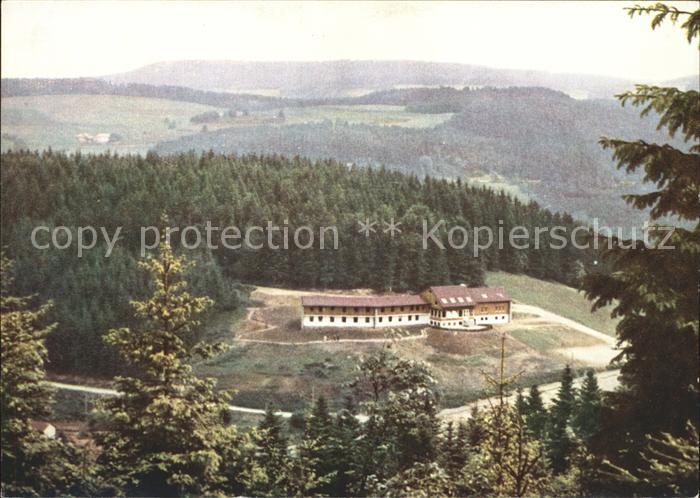 Triberg Schwarzwald Fliegeraufnahme Jugendherberge am Hofeck