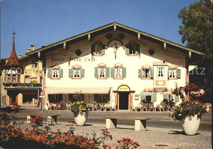 OBERAMMERGAU Bayern Hotel Alte Post