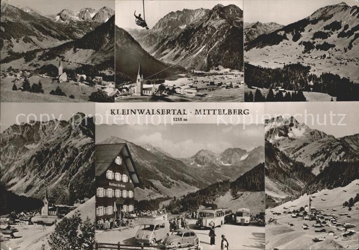 Mittelberg Kleinwalsertal Gasthaus Alte Krone Skigebiet