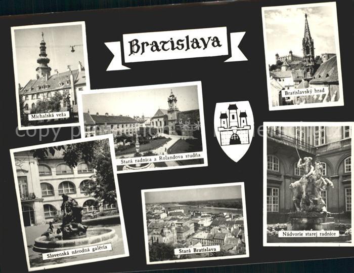 Bratislava Pressburg Pozsony hrad