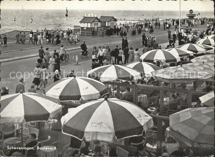 Scheveningen Boulevar am Strand