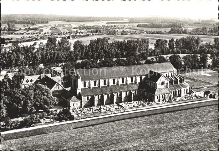 Pontigny Fliegeraufnahme Abbay