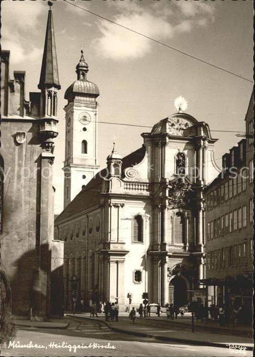 Muenchen Bayern Heiligengeistkirche