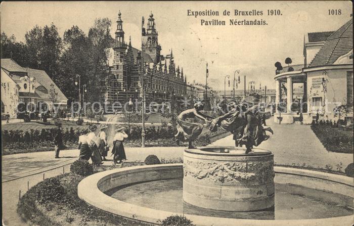 Bruxelles Bruessel Exposition Pavillon Neerlandais