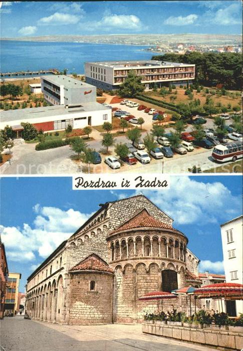 Zadra Zara Zadar Hotels am Strand Kirche Sveti Krsevan
