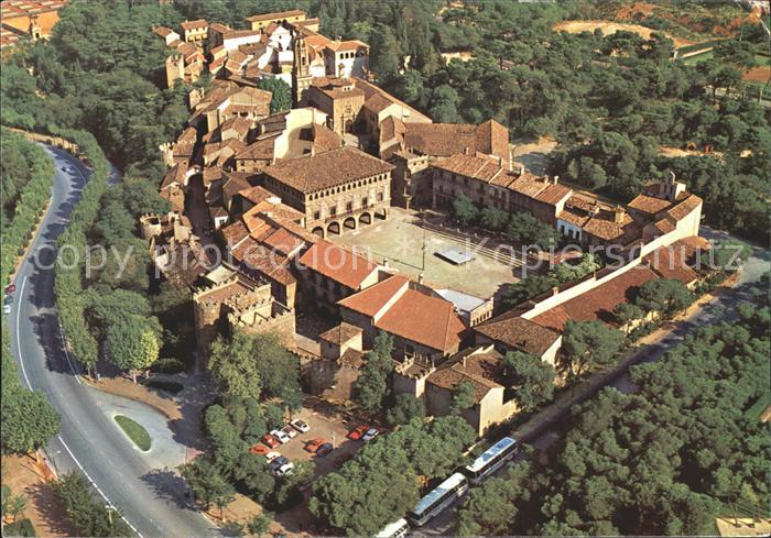 Barcelona Cataluna Pueble Espanol vista aerea