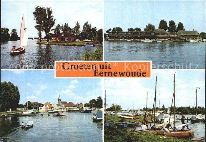 Eernewoude Hafen Segelboot