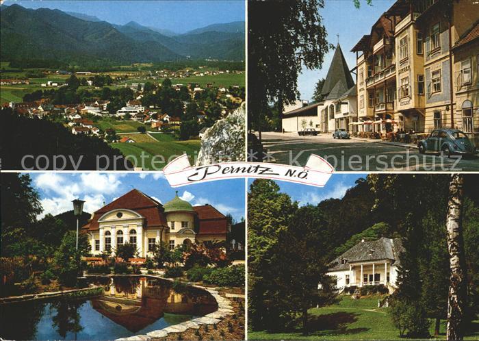 Pernitz Niederoesterreich Sommerfrische Pfarrkirche Hotel Singer Park Jugendheim