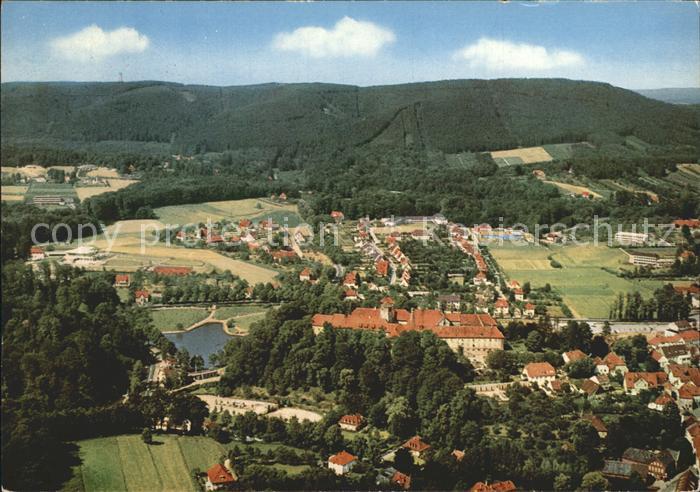 Bad Iburg im Teutoburger Wald Fliegeraufnahme