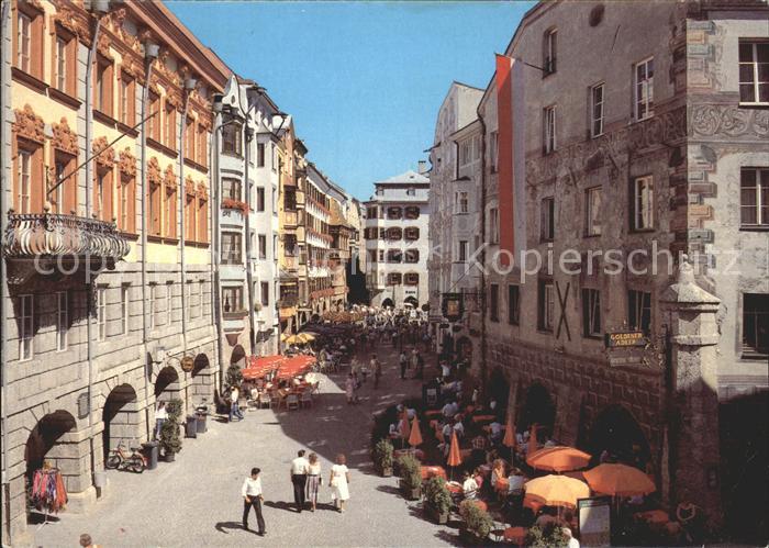 Innsbruck Herzog Friedrich Strasse Fussgaengerzone