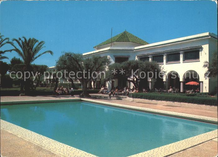 Meknes Hotel Transatlantique Piscine