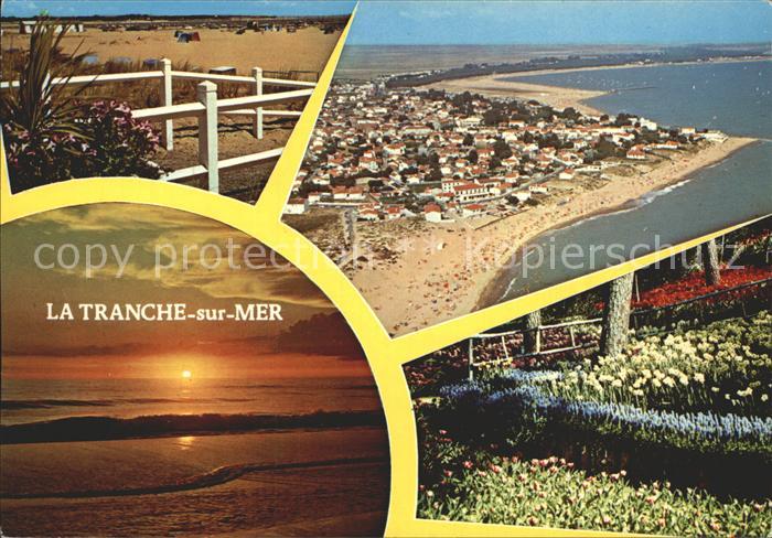 La Tranche-sur-Mer Plage Dunes Printemps Coucher du Soleil
