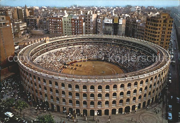 Valencia Valenciana Plaza de Toros vista aerea Stiefkampfarena