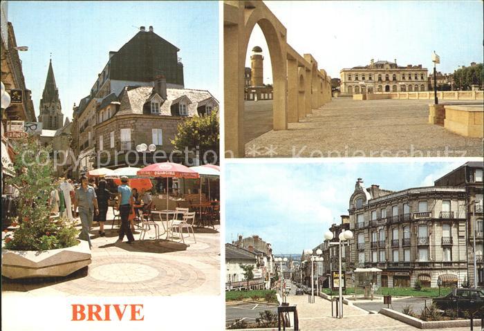 Brive Correze Rue Toulzac Place de la Guierle Theatre