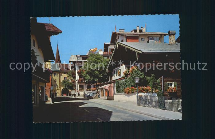 Kitzbuehel Tirol Motiv aus Alt Kitzbuehel die Perle von Tirol