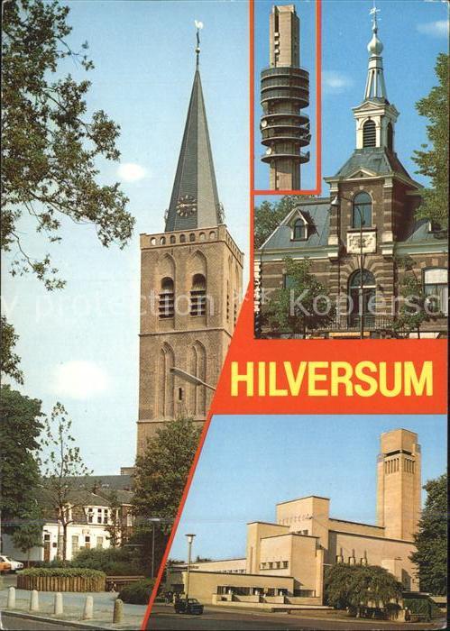 Hilversum Kirche Turm Rathaus