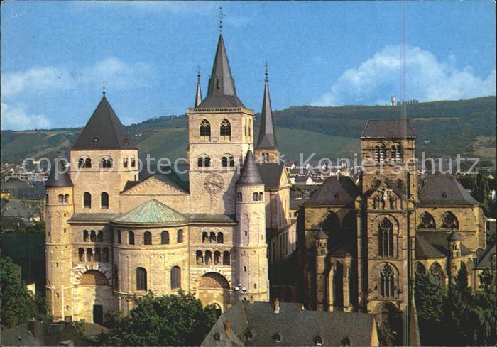 TRIER  CITY Dom und Liebfrauenkirche aelteste Stadt Deutschlands