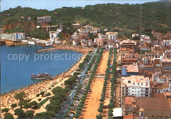 San Feliu de Guixols Vista parcial Playa Strand