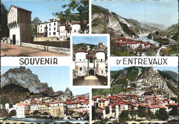 Entrevaux Vues partielles Route des Alpes