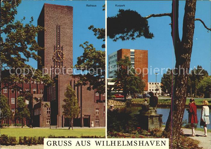 Wilhelmshaven  CITY Rathaus Kurpark