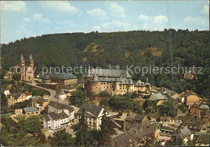 Clervaux Vue generale avec le Chateau