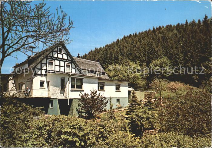 Zueschen Sauerland Gasthof Pension Tausch