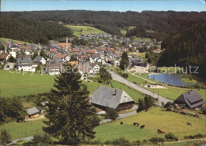 Tennenbronn Gesamtansicht Luftkurort Schwarzwald