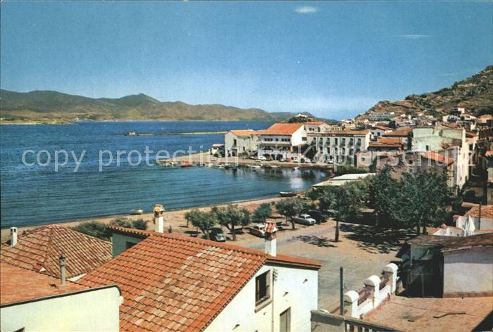Port de la Selva El pueblo y la bahia Dorf und Bucht