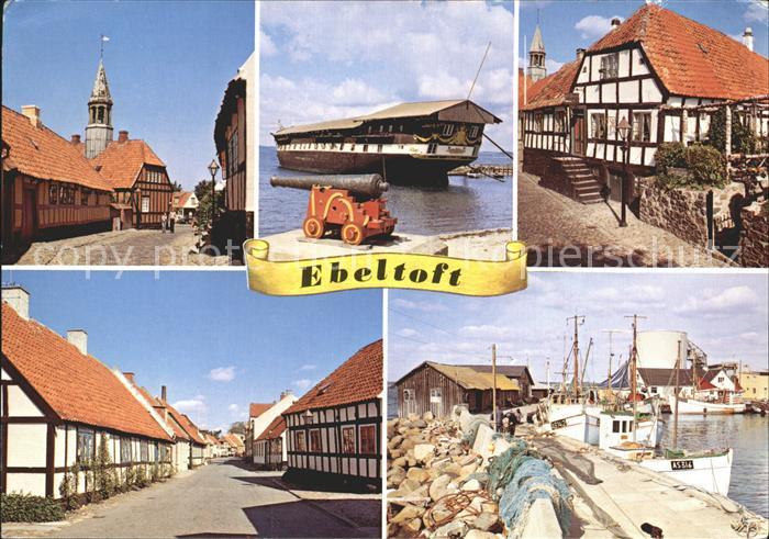 Ebeltoft Overgade Fregatten Jylland Mellem Jyder Nedergade Fiskerihavnen