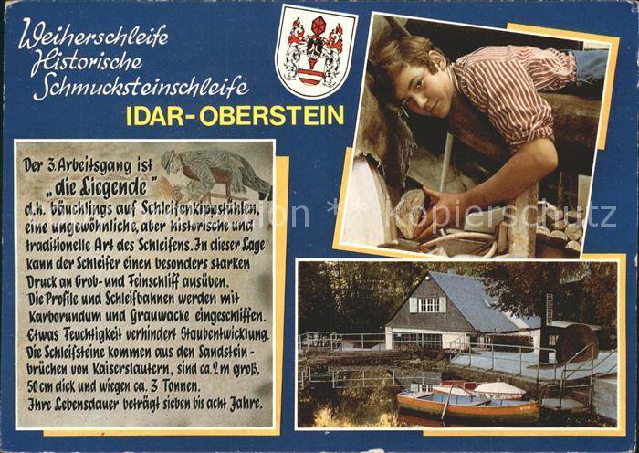 Idar-Oberstein Weiherschleife Historische Schmucksteinschleife