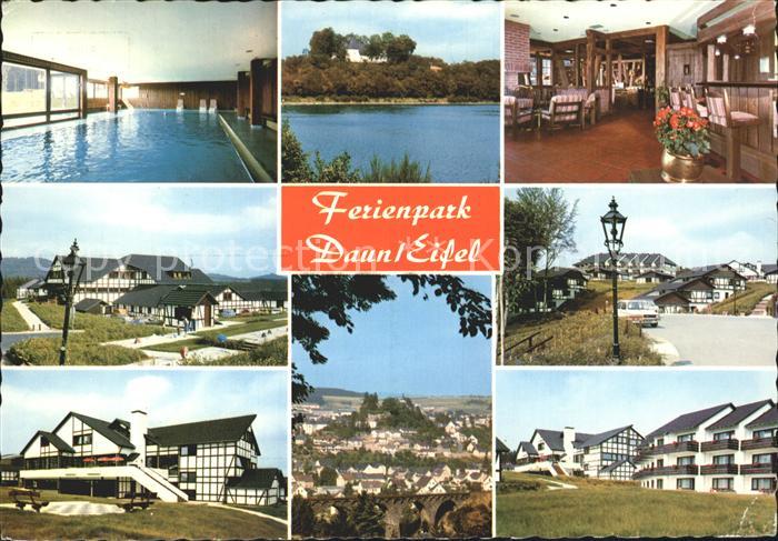 Daun Eifel Ferienpark Ferienhaeuser Restaurant Hallenbad See
