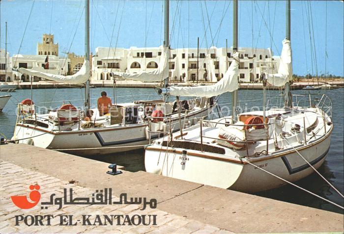 Port El-Kantaoui Segelboot Hafen
