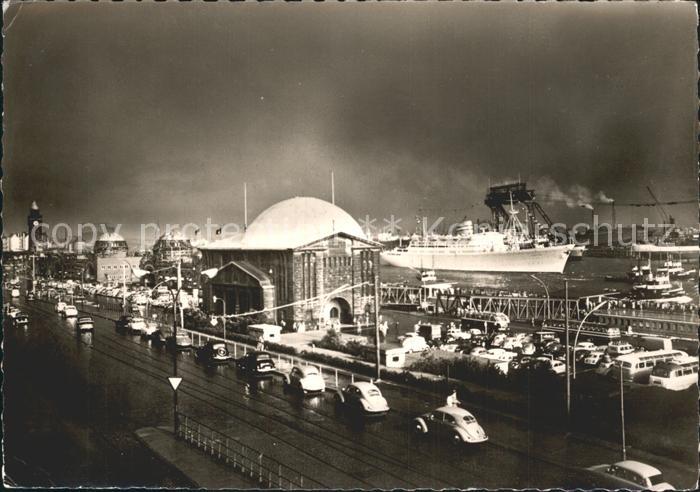 HAMBURG CITY Hafen bei Nacht
