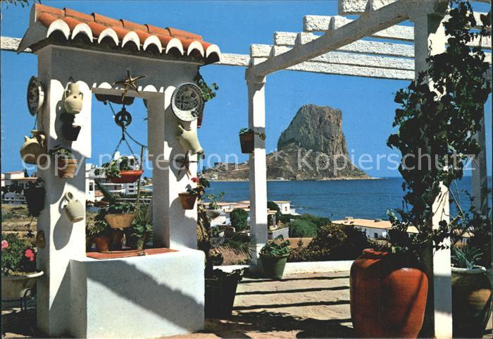 Calpe Penon de Ifach Felsen