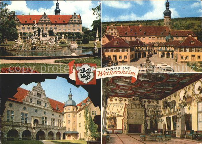 Weikersheim Schloss an der Romantischen Strasse Renaissance