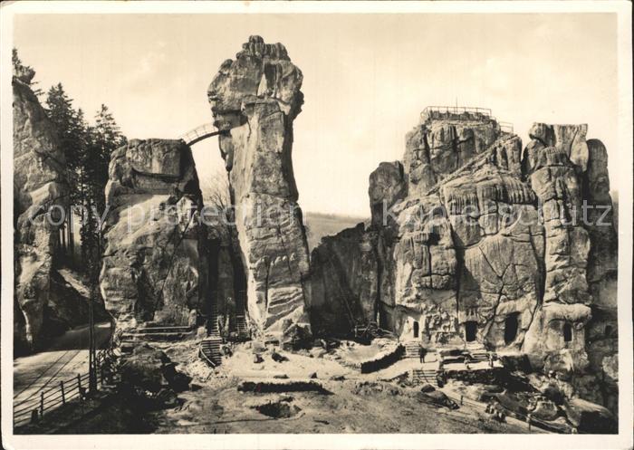 Externsteine Felsen Teutoburgerwald