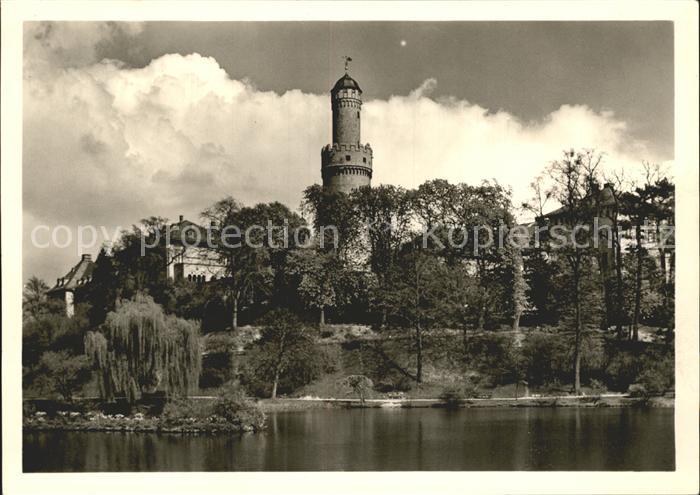 Homburg Bad Schloss Weisser Turm Mittelalterliche Burg