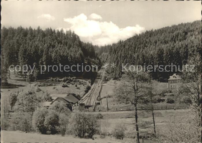 Oberweissbach Oberweissbacher Talstation Obstfelderschmiede Thueringer Wald