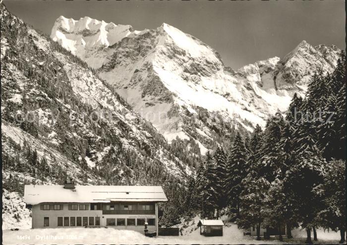 Oberstdorf Oytalhaus Bayerische Alpen
