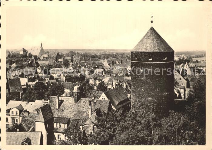 Freiberg Sachsen Donatsturm Blick vom Turm der Kirche St Jakobi Dom