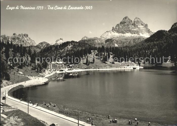 Drei Zinnen Tre Cime die Lavaredo Lago di Misurina