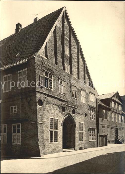 LueNEBURG  CITY aeltestes Patrizierhaus 15. Jhdt.
