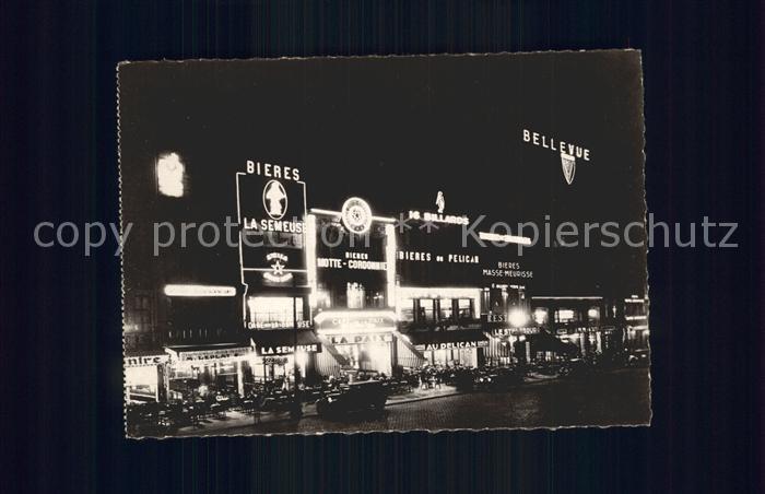 Lille Nord La Grande Place le soir